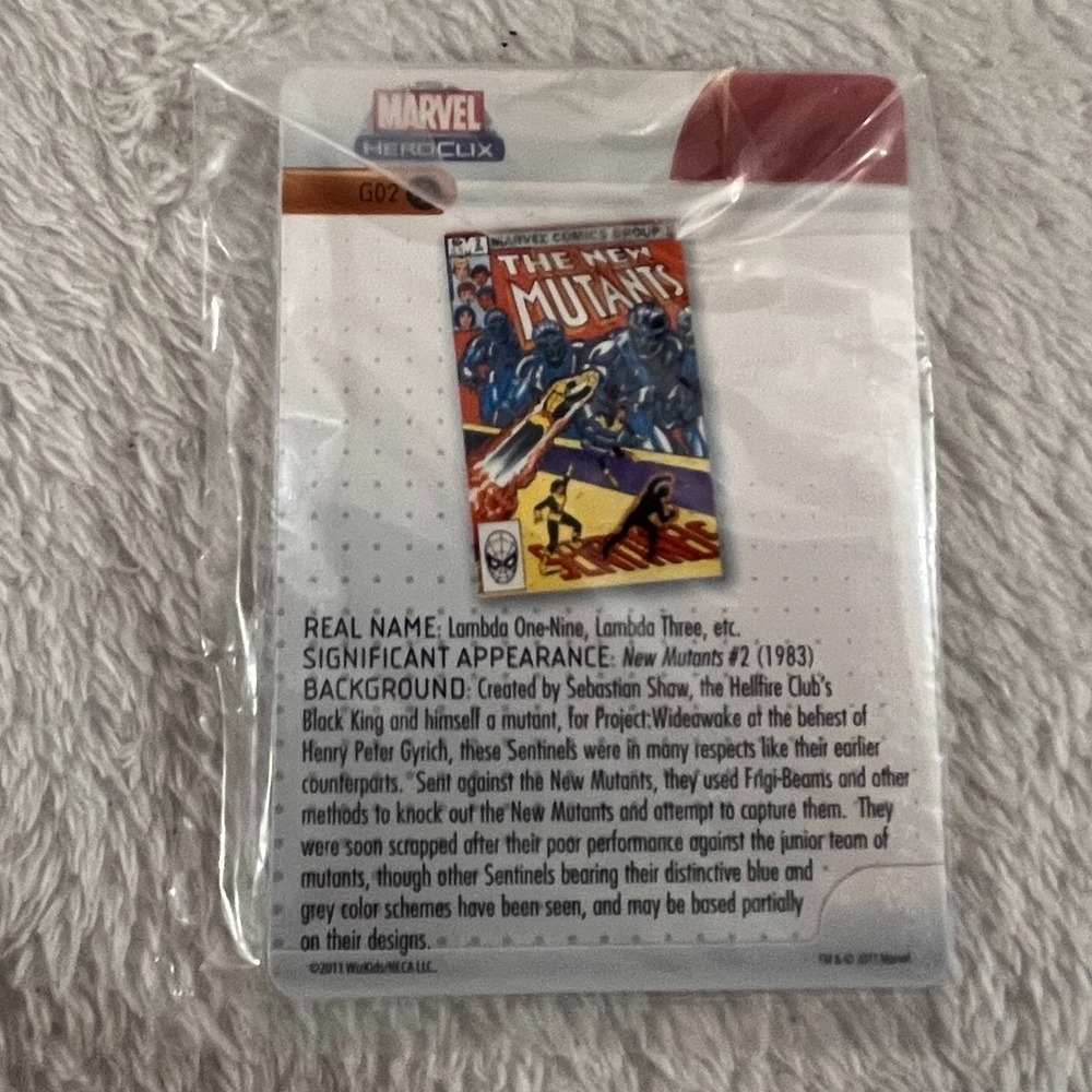 Heroclix Sentinel Mark V #G02 Giant-Size X-Men Super Booster Figure  *Note* - Picture 8 of 9